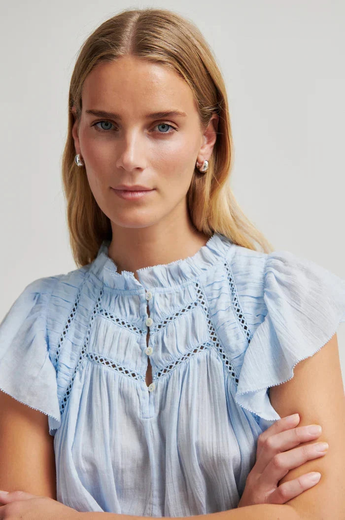 Gaya Top - Cashmere Blue