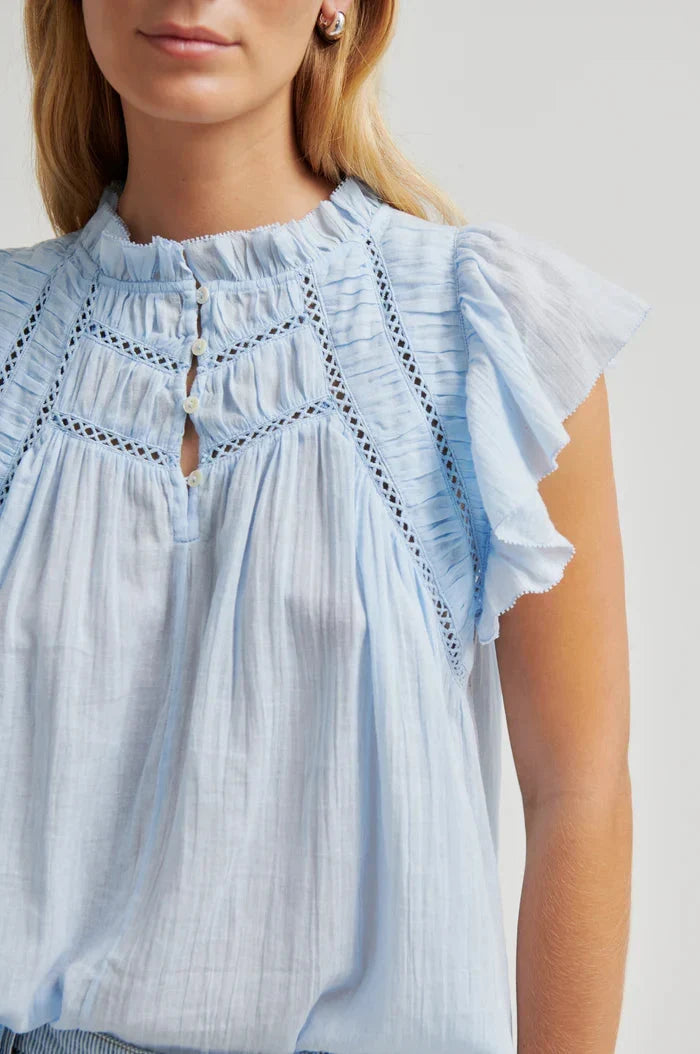 Gaya Top - Cashmere Blue