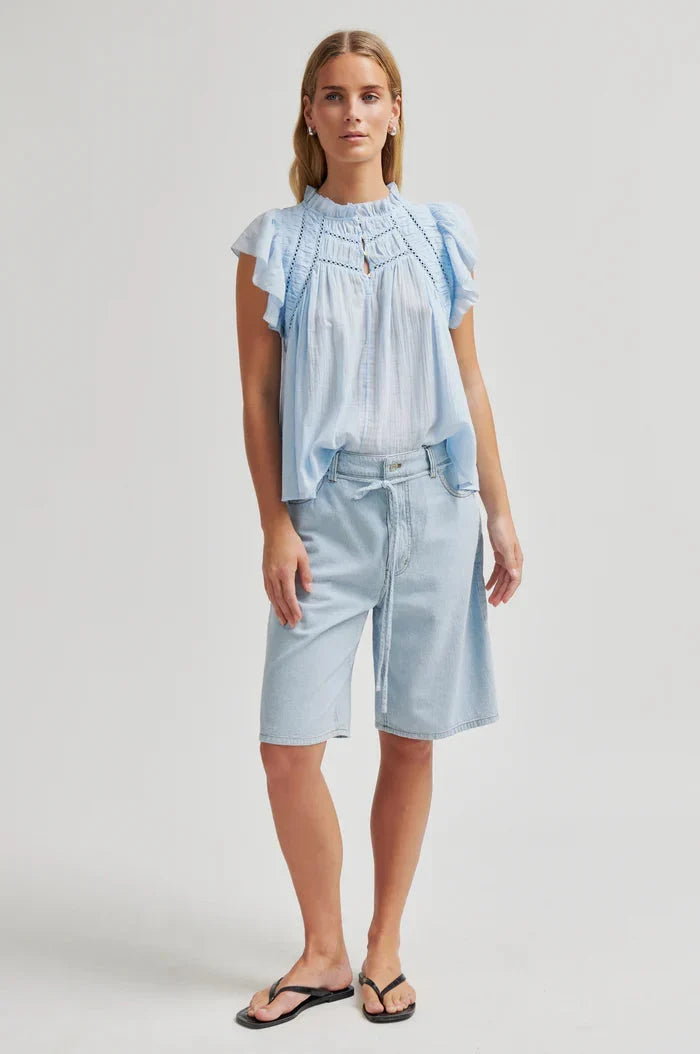 Gaya Top - Cashmere Blue