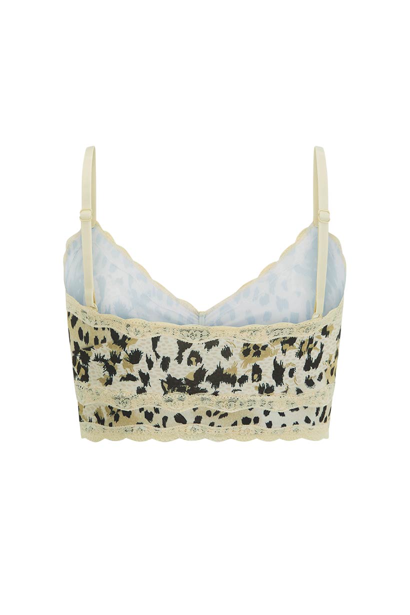 Snow Leopard Bralette