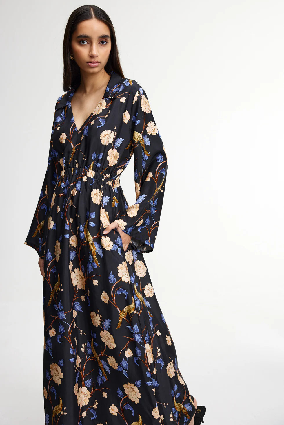 Stevie Dress - Night Garden