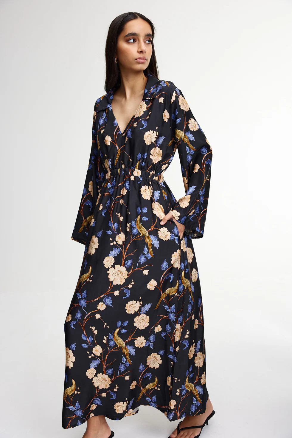 Stevie Dress - Night Garden