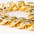 Flat Chain Necklace in Gold