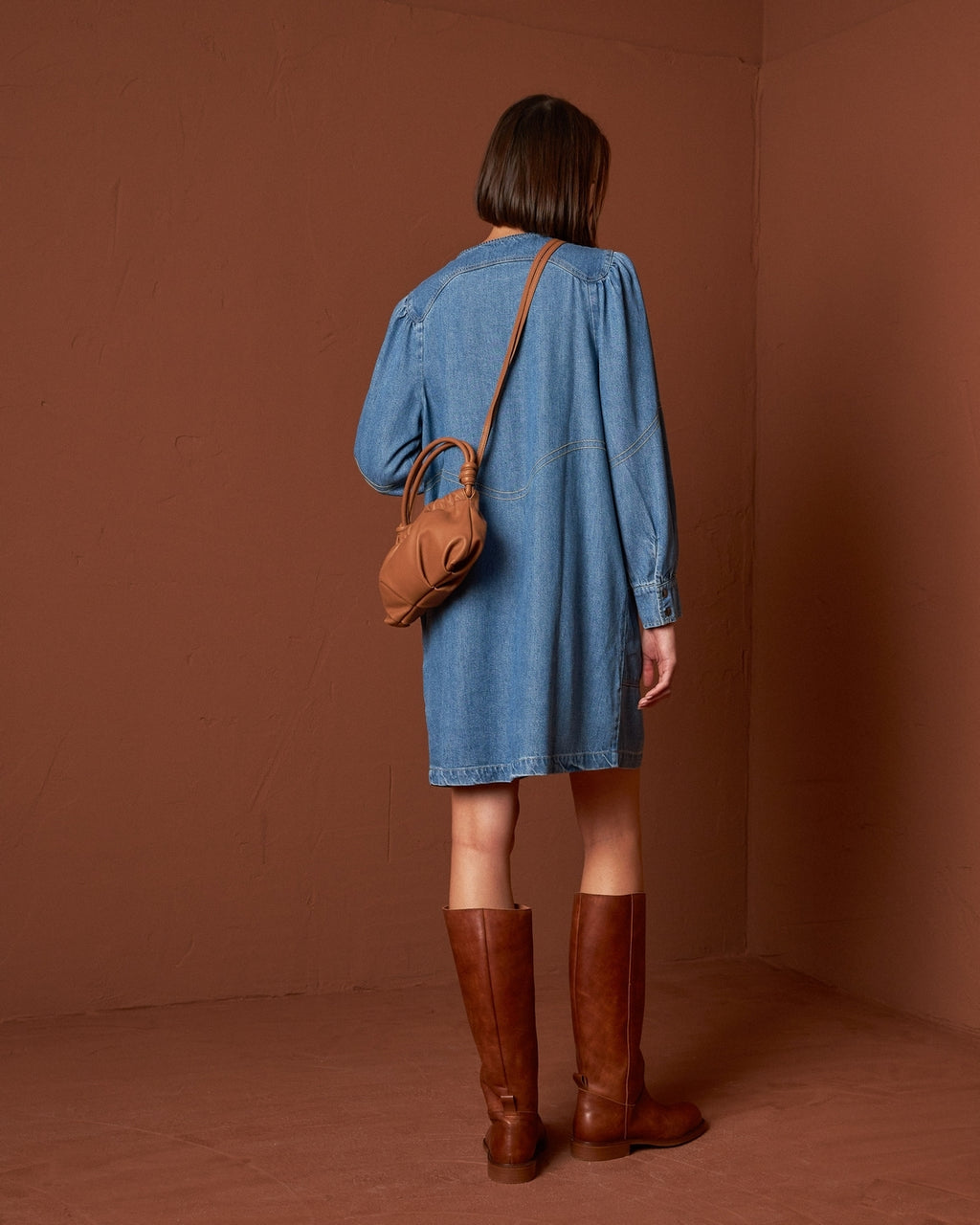Retro Denim Dress