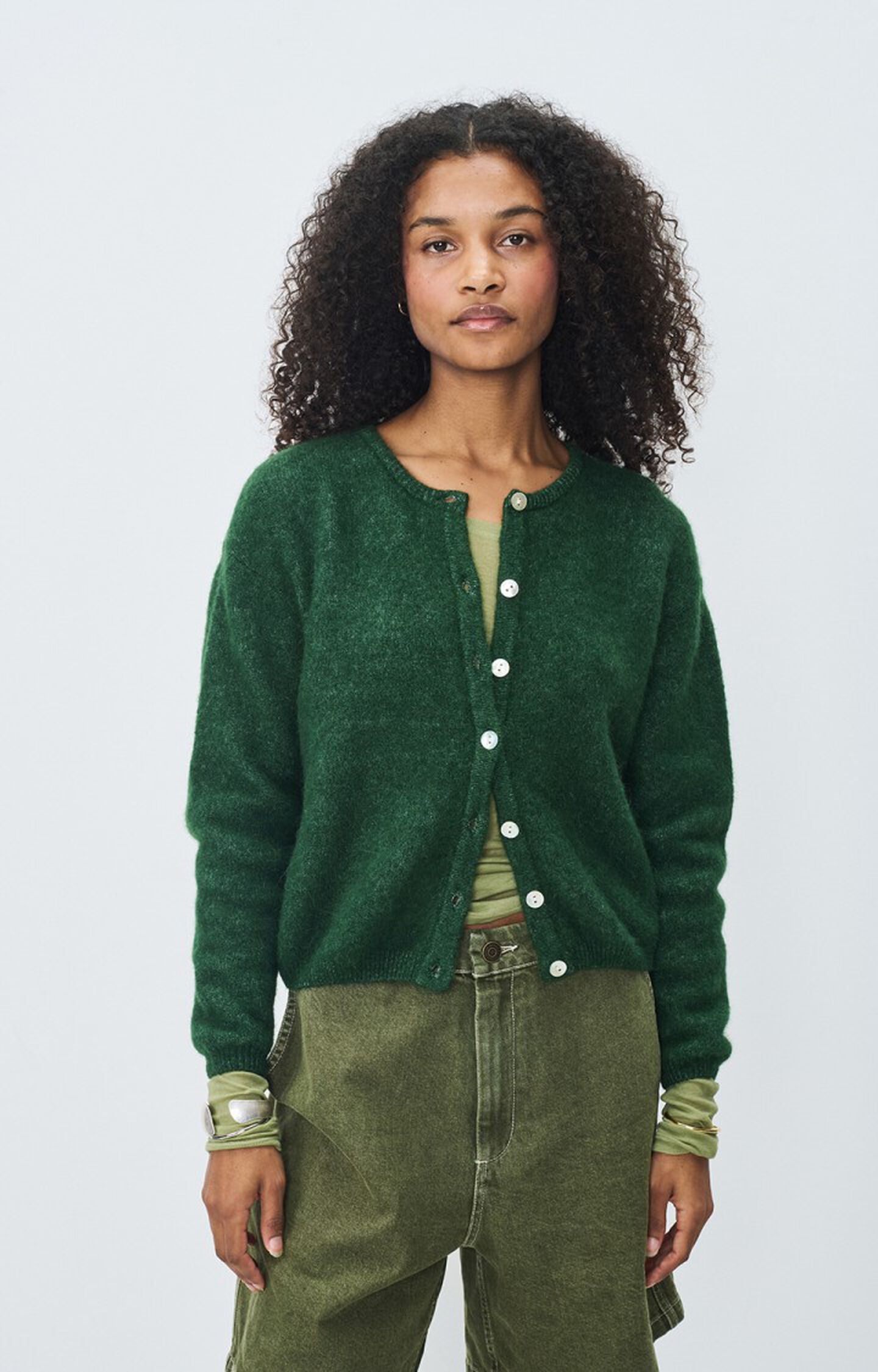 Vitow Round Neck Cardigan