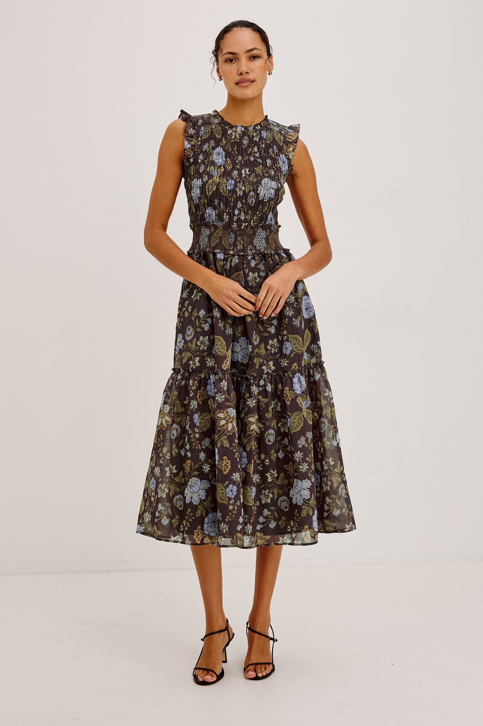 Vivier Midi Dress - Willow