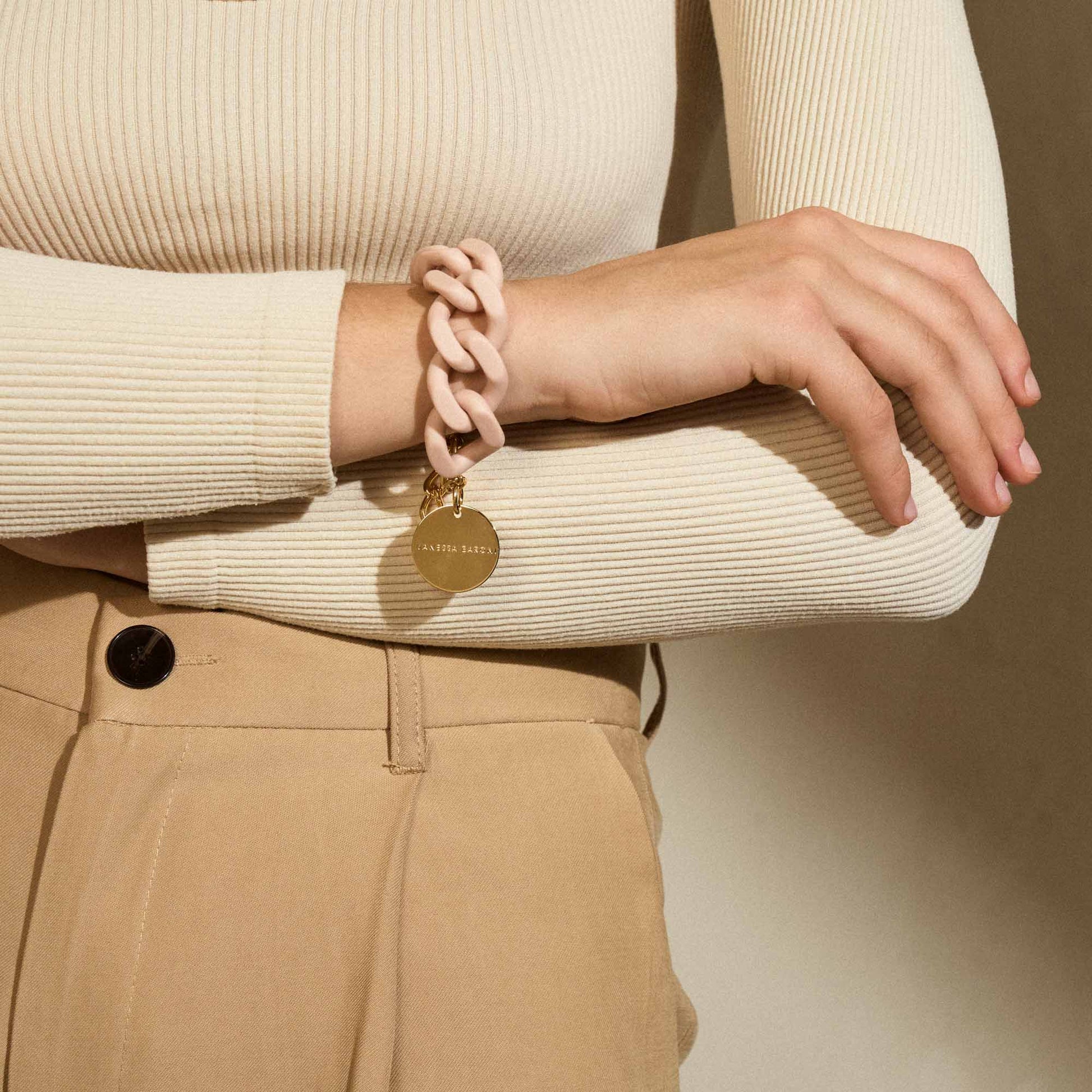 Matt Flat Chain Bracelet