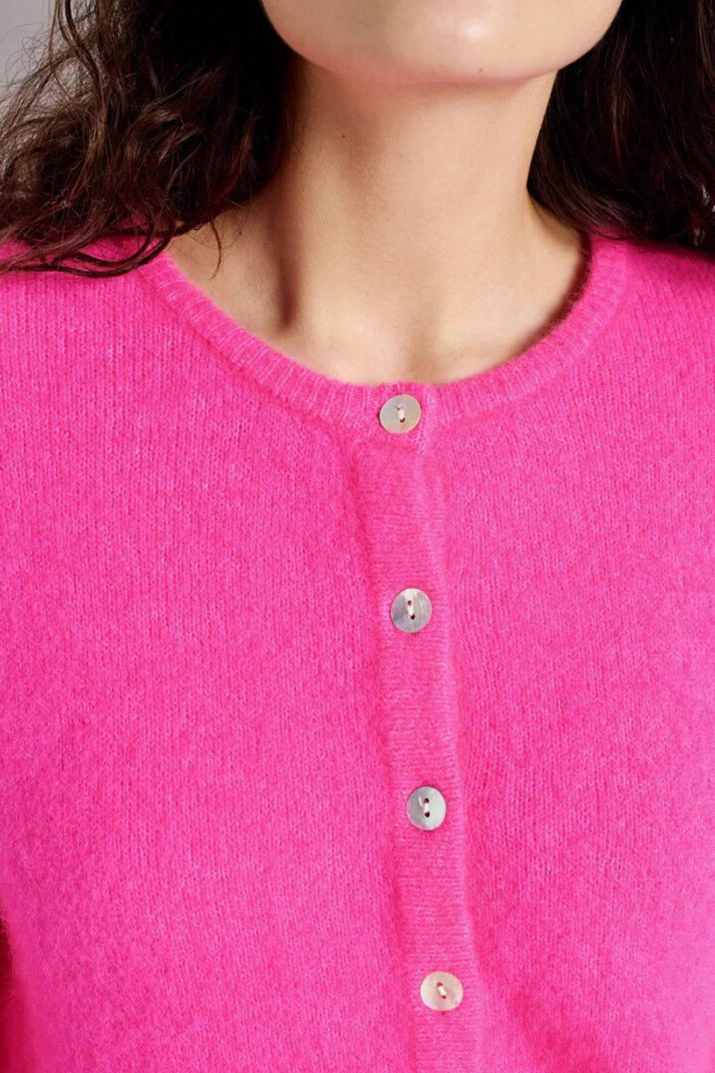 Vitow Round Neck Cardigan