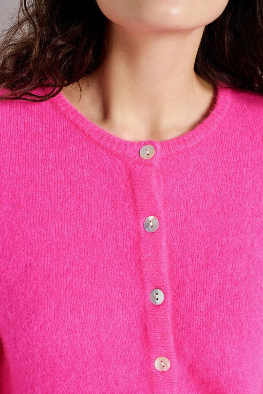 Vitow Round Neck Cardigan