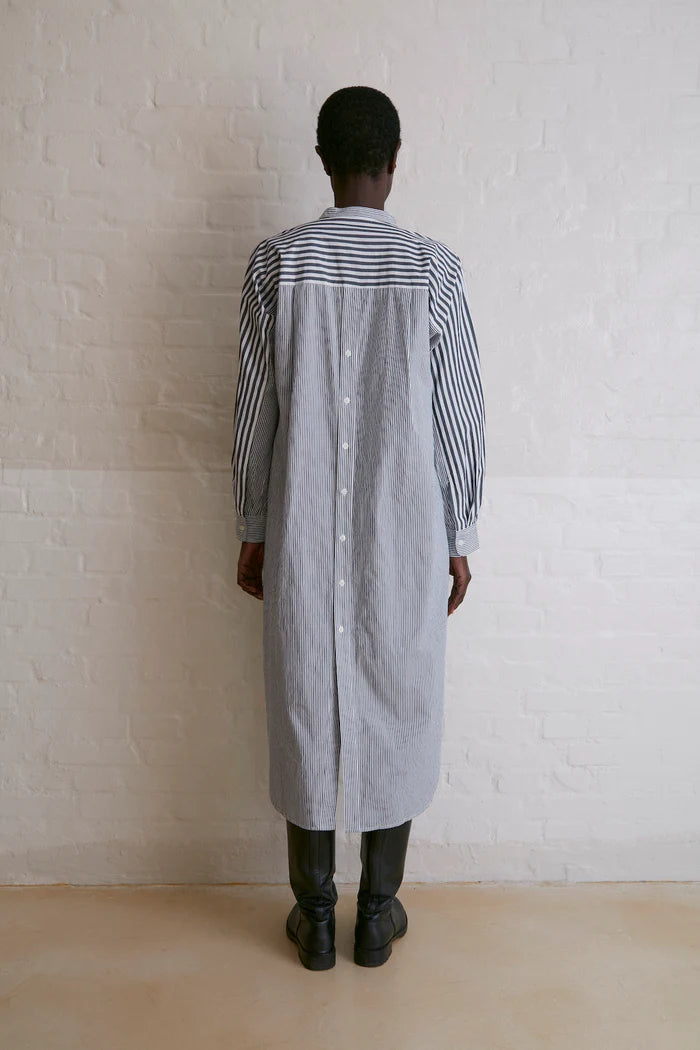 Win Dress - Midnight Stripe