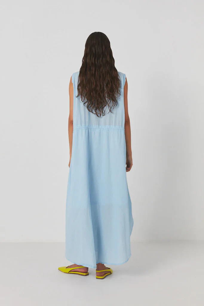 Vilde Cotton Drawstring Dress