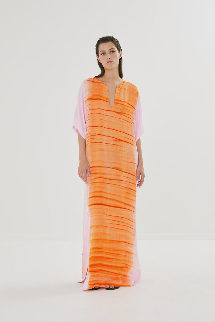 Maha Dress - Orange Combo