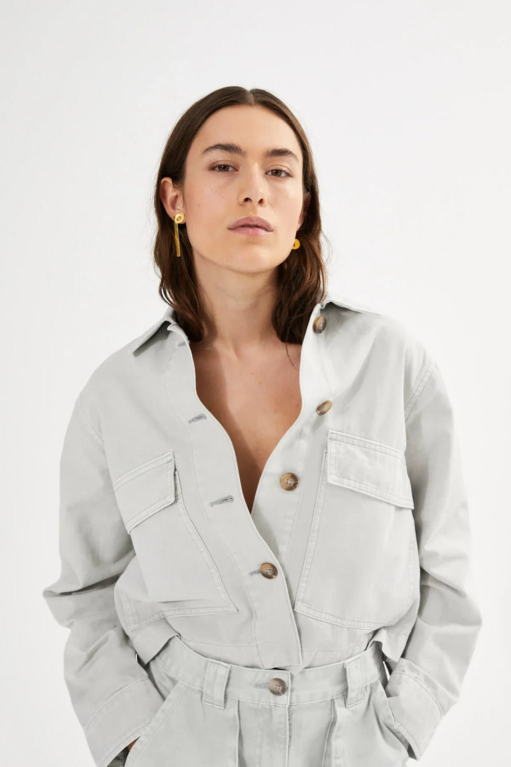 Neva Jacket - Grey Cloud