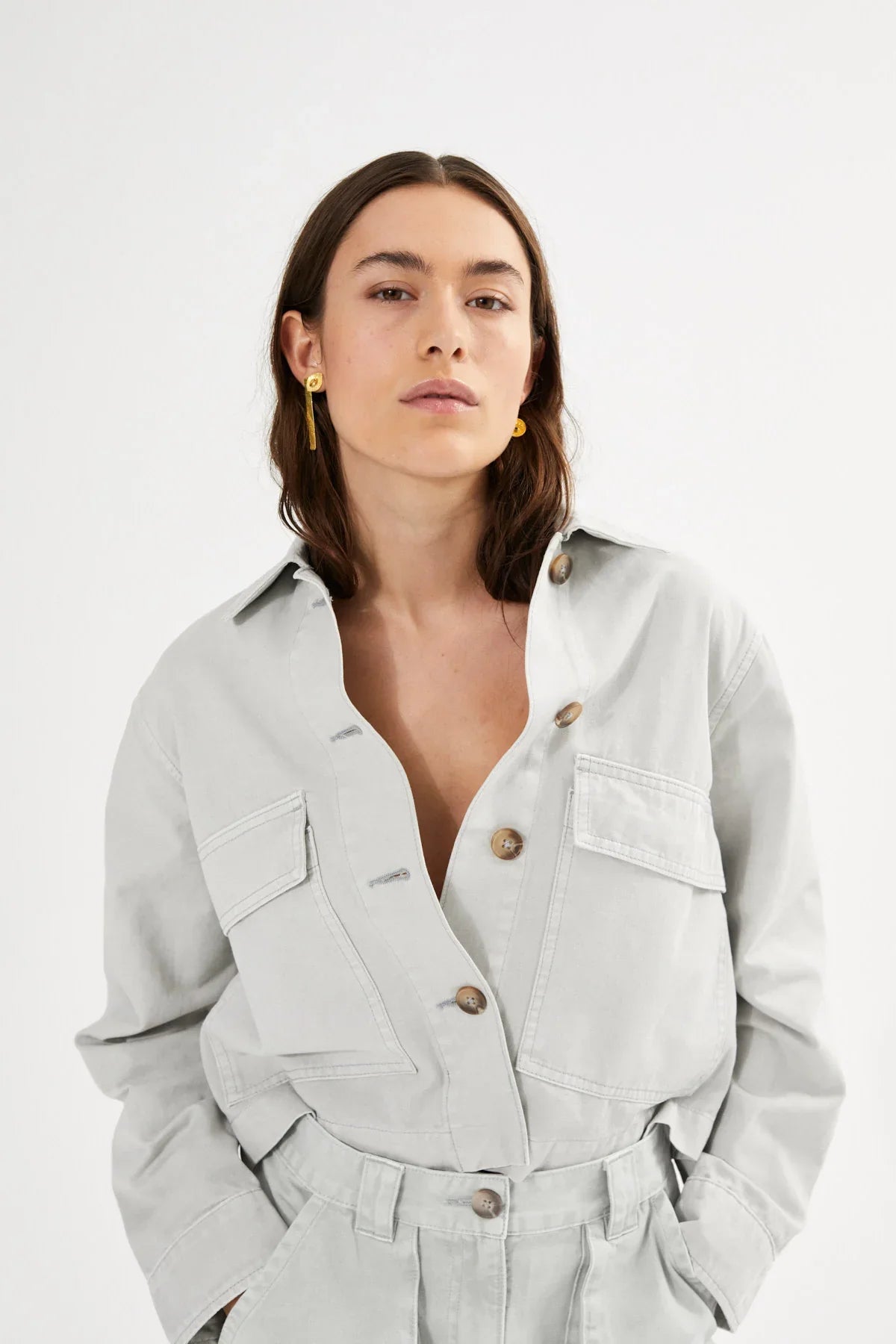 Neva Jacket - Grey Cloud