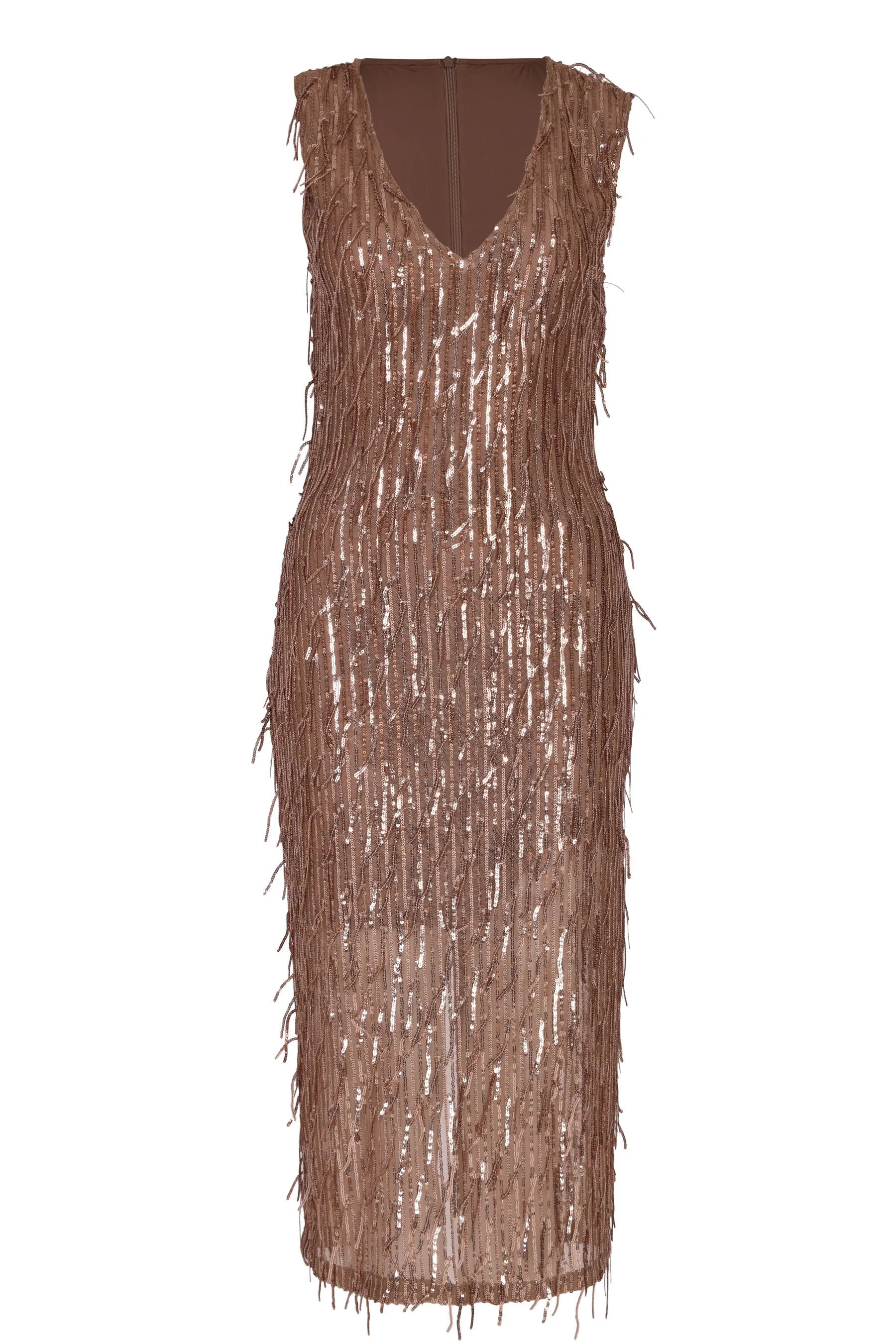 Helena Dress - Bronze