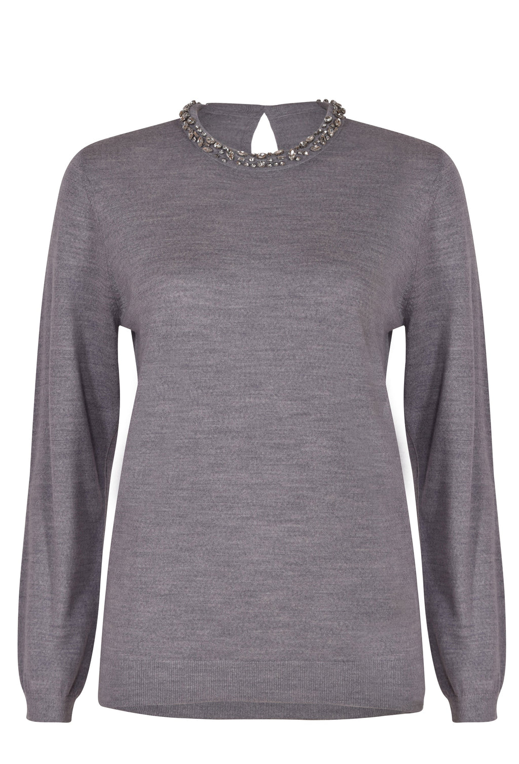 Husk Jewel Neck