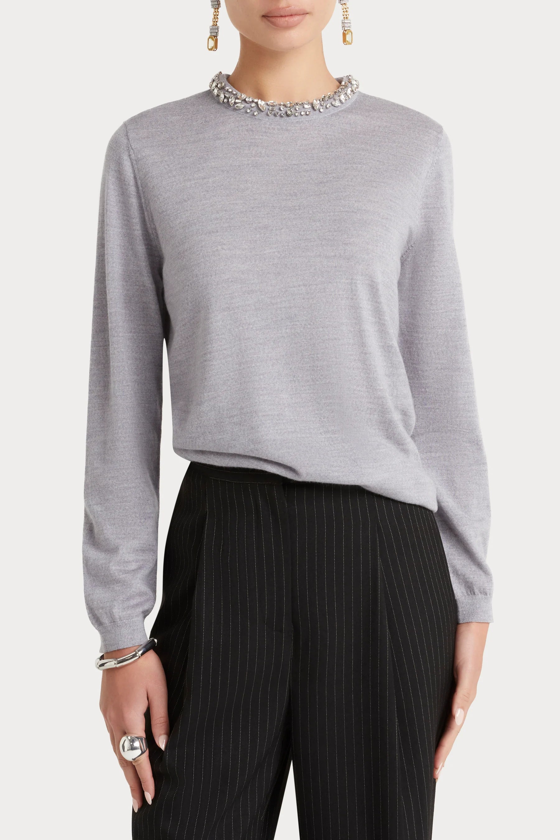 Husk Jewel Neck