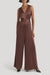 Rihanna Chestnut Jumpsuit