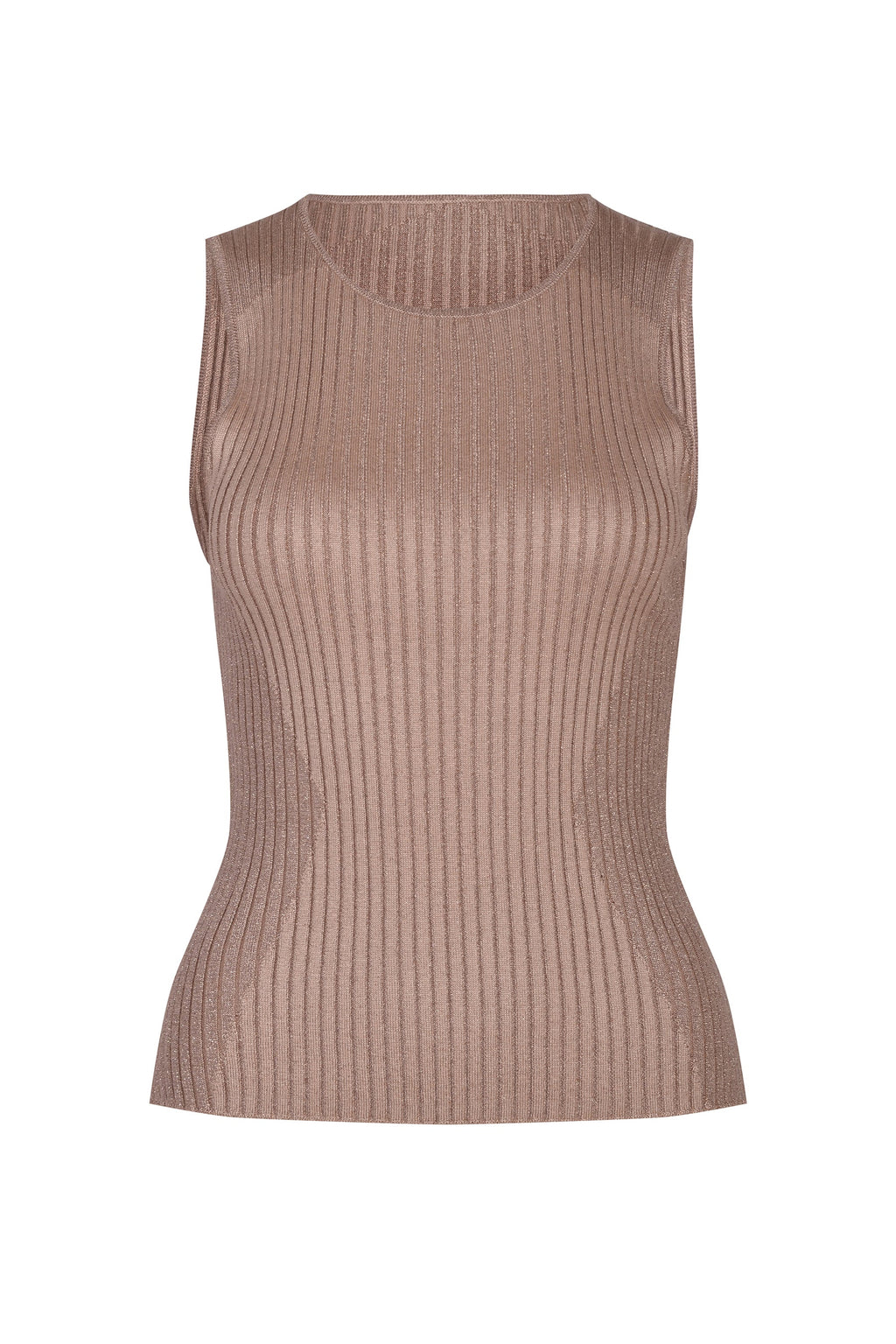 Husk Lurex Contour Top