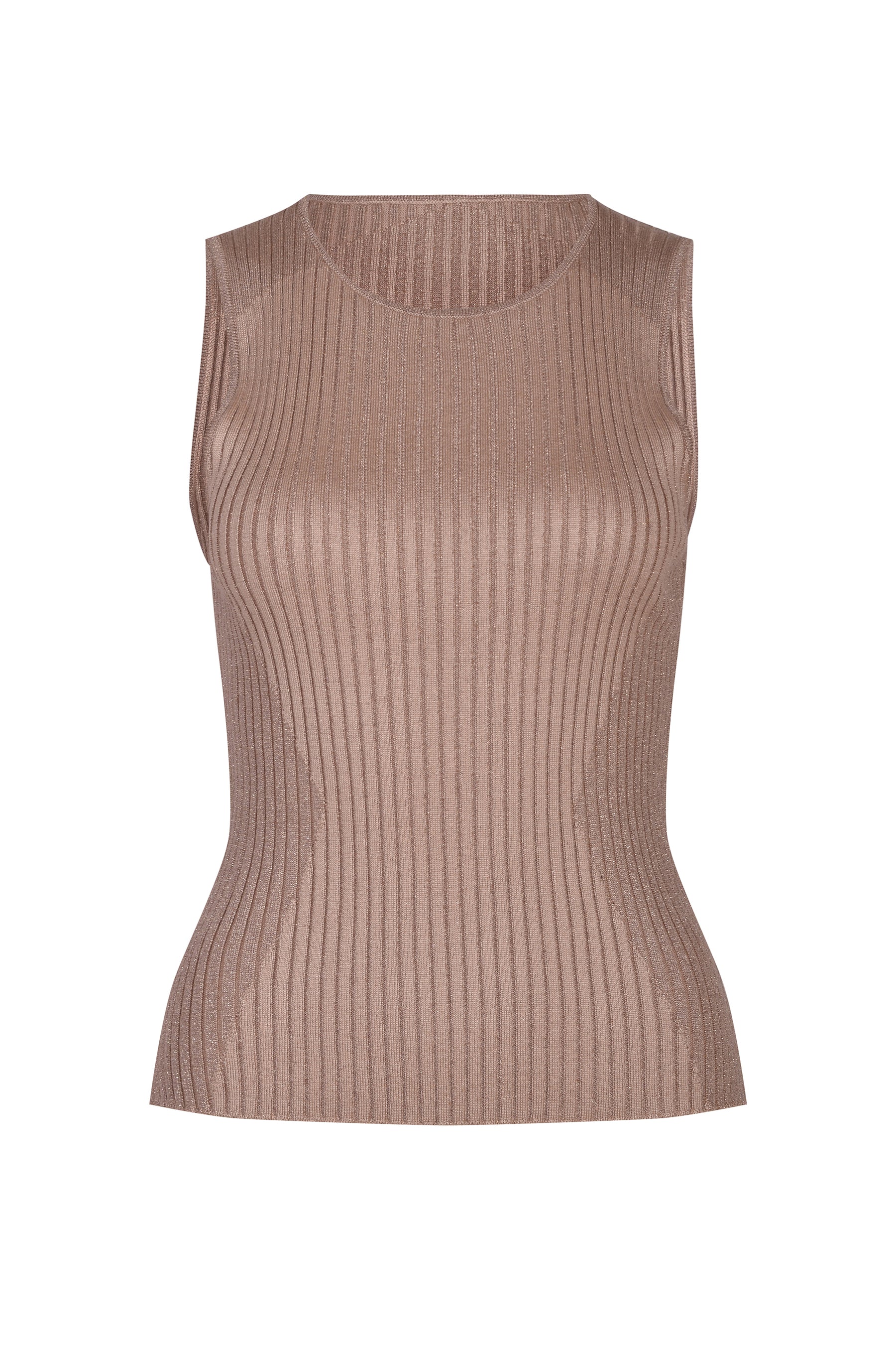 Husk Lurex Contour Top