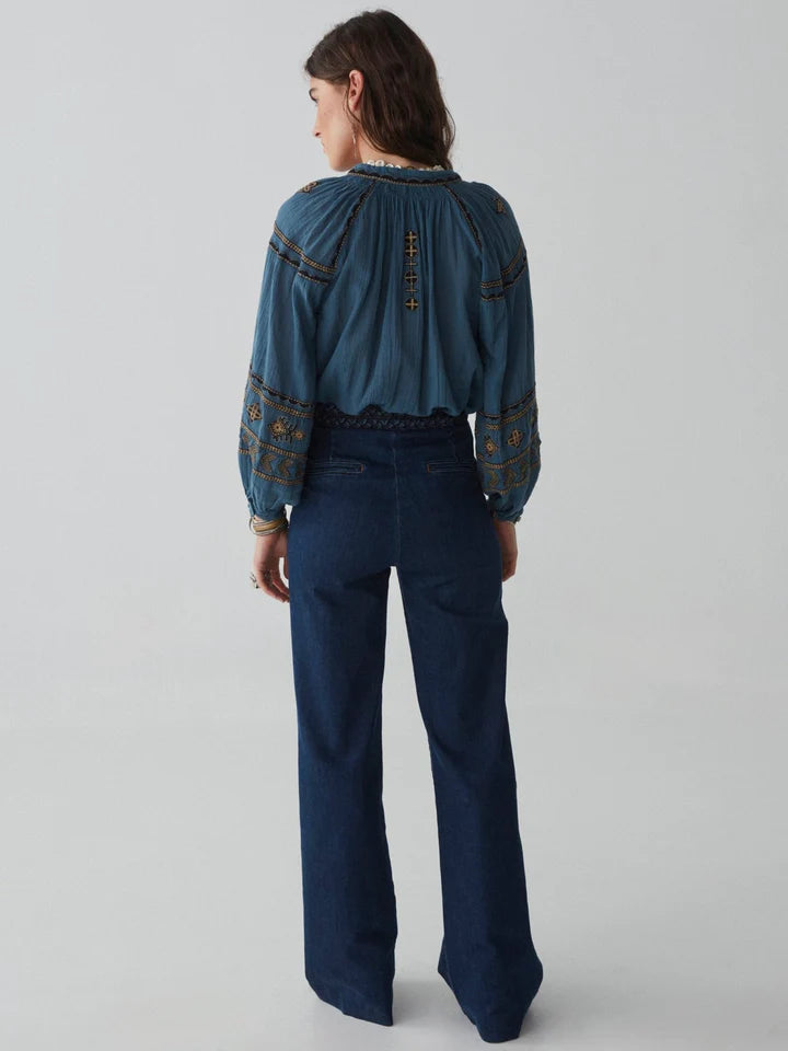 Audrey Dipinto Blouse