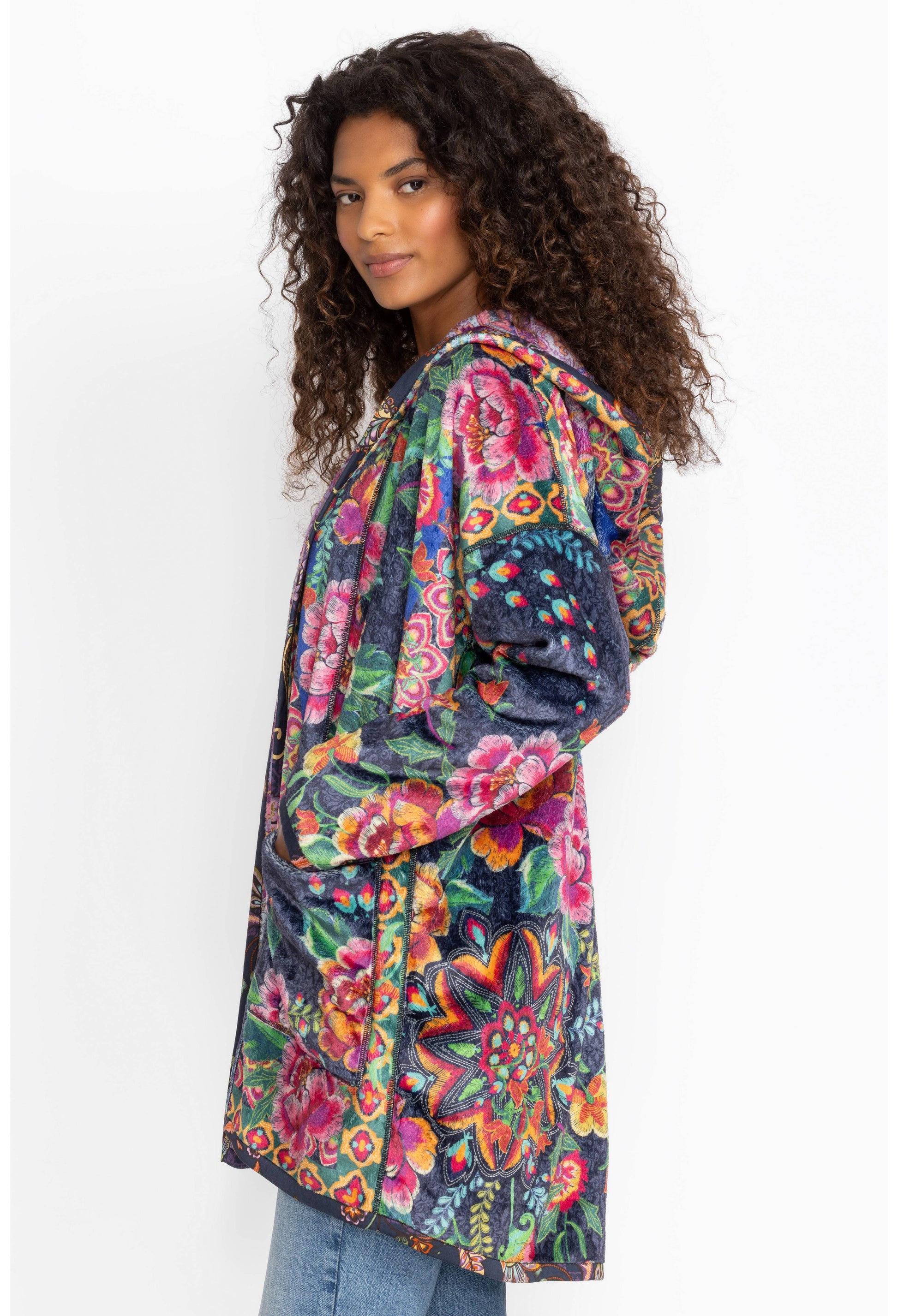 Joan Pouch Pocket Sherpa Jacket - Darnahta