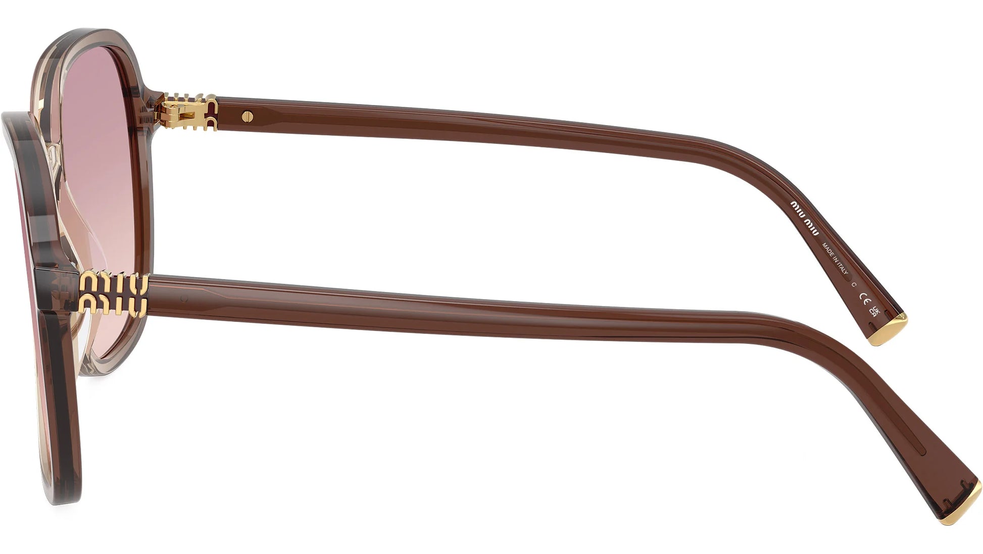 Sunglasses OMU BO1S - Light Brown Gradient Frame