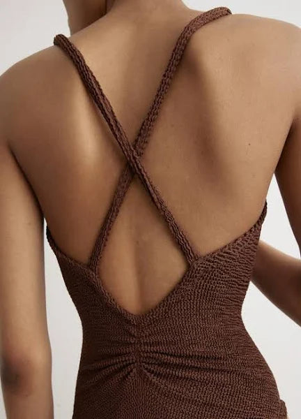 Bette Swim - Metallic Chocolate