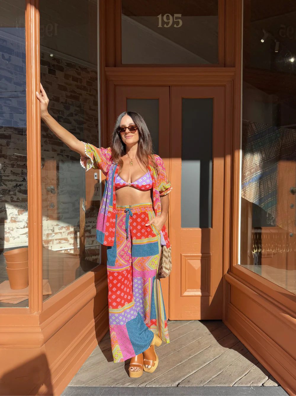 Rani Silk Wide Leg Pant