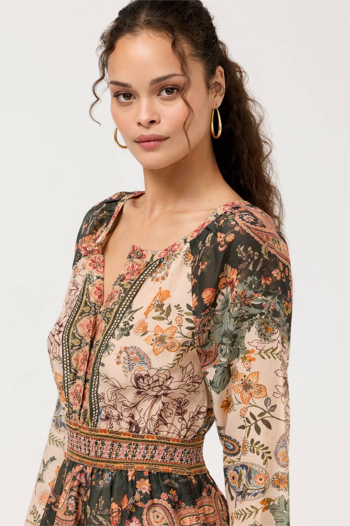 Michaella Dress - Solana Scarf