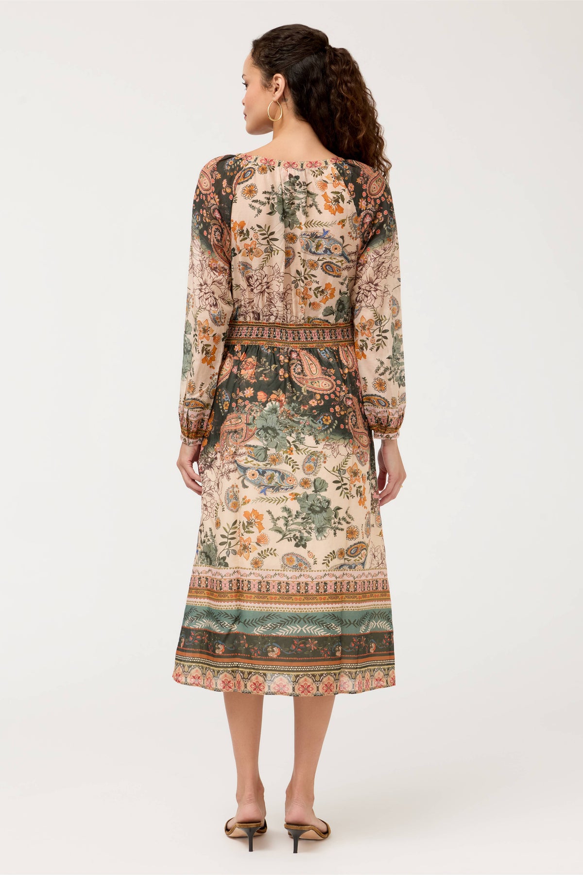 Michaella Dress - Solana Scarf