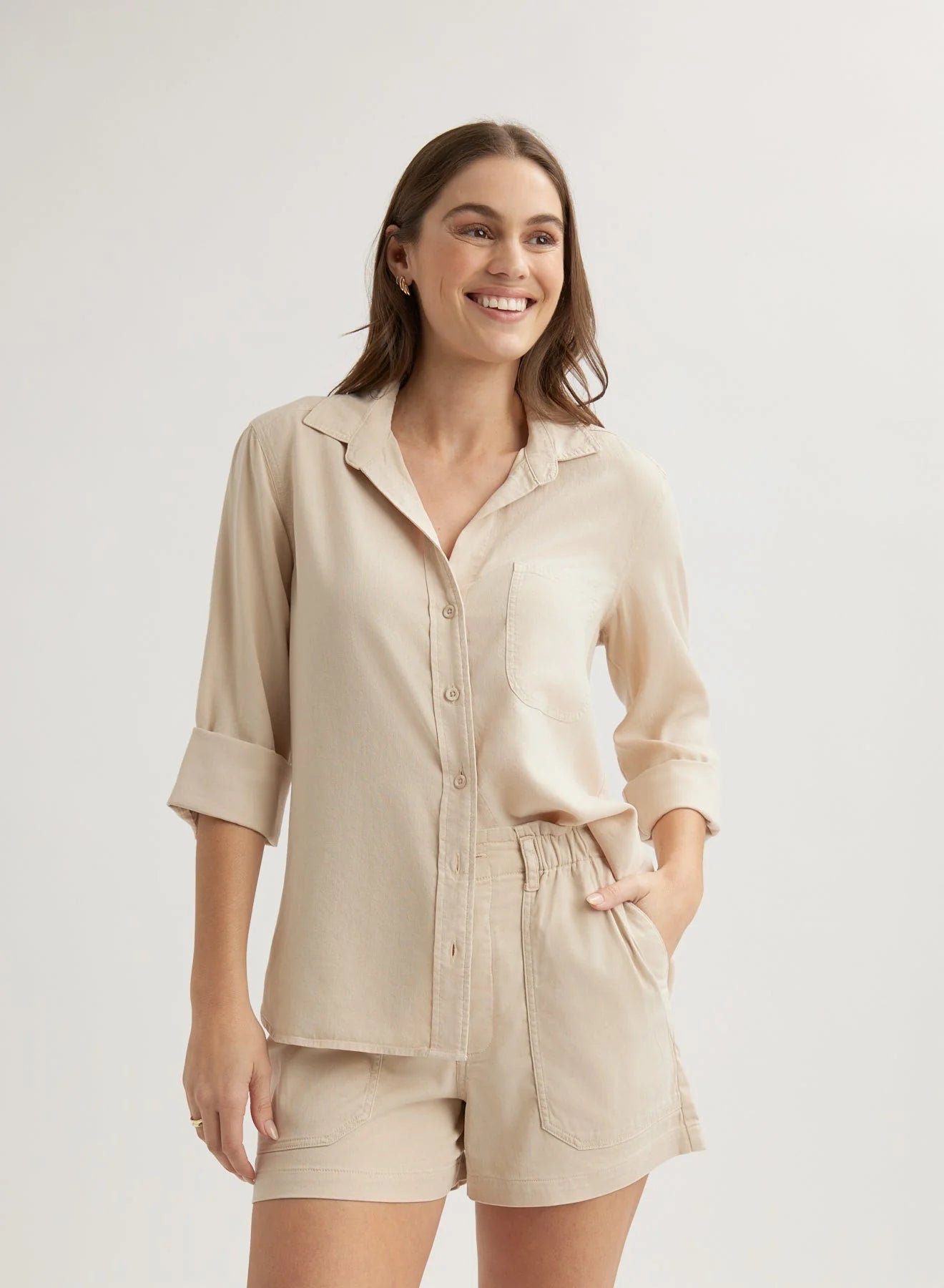 Callie Ruffle Waist Short