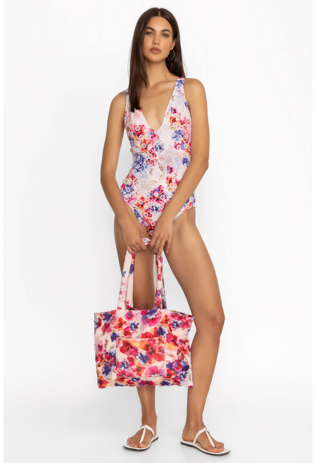 Summer Days Terry Beach Tote