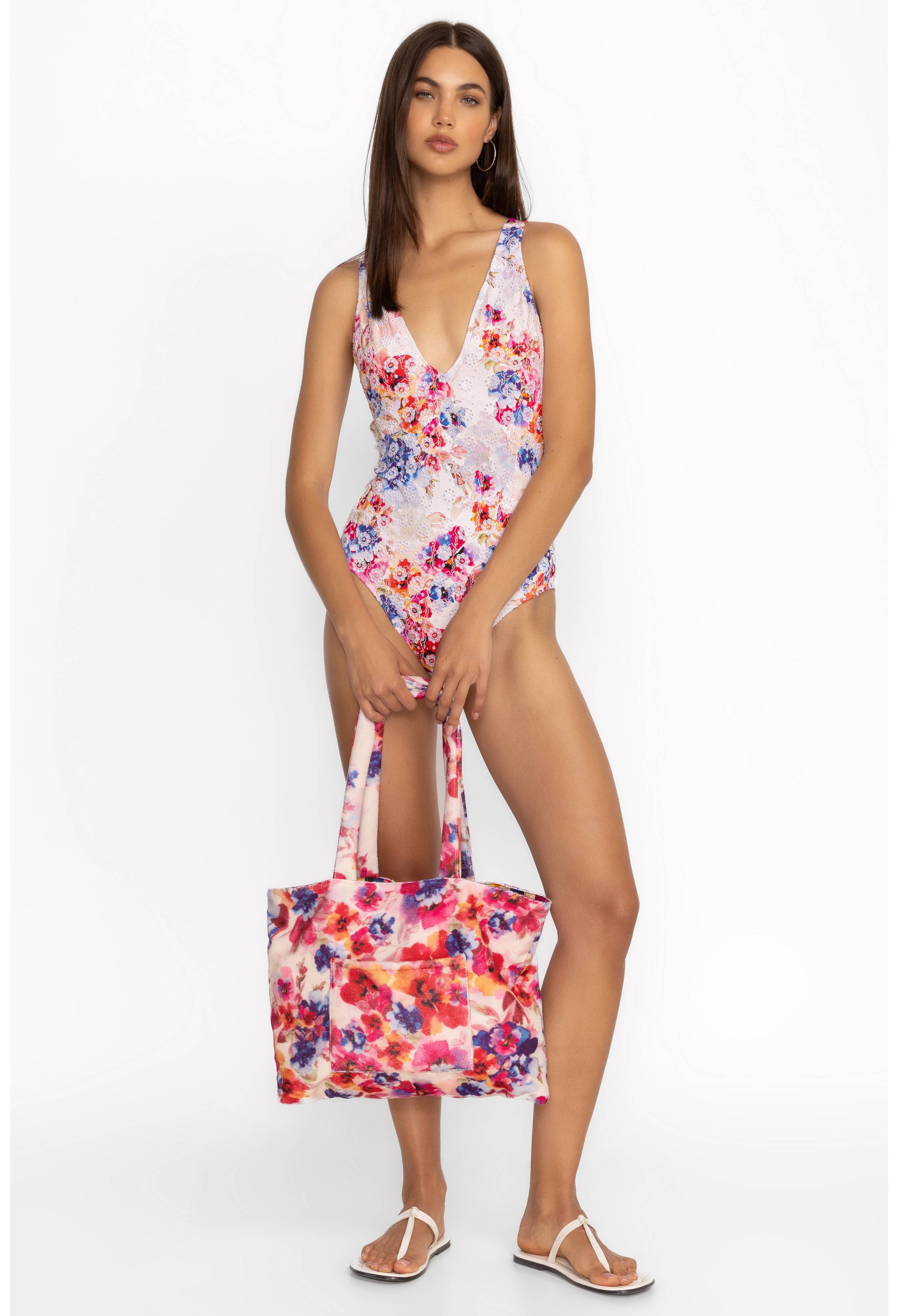Summer Days Terry Beach Tote