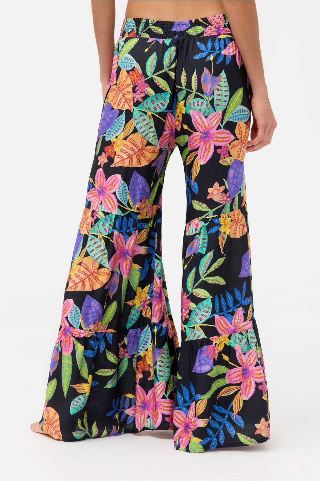 Tiered Pant - Scabiosa