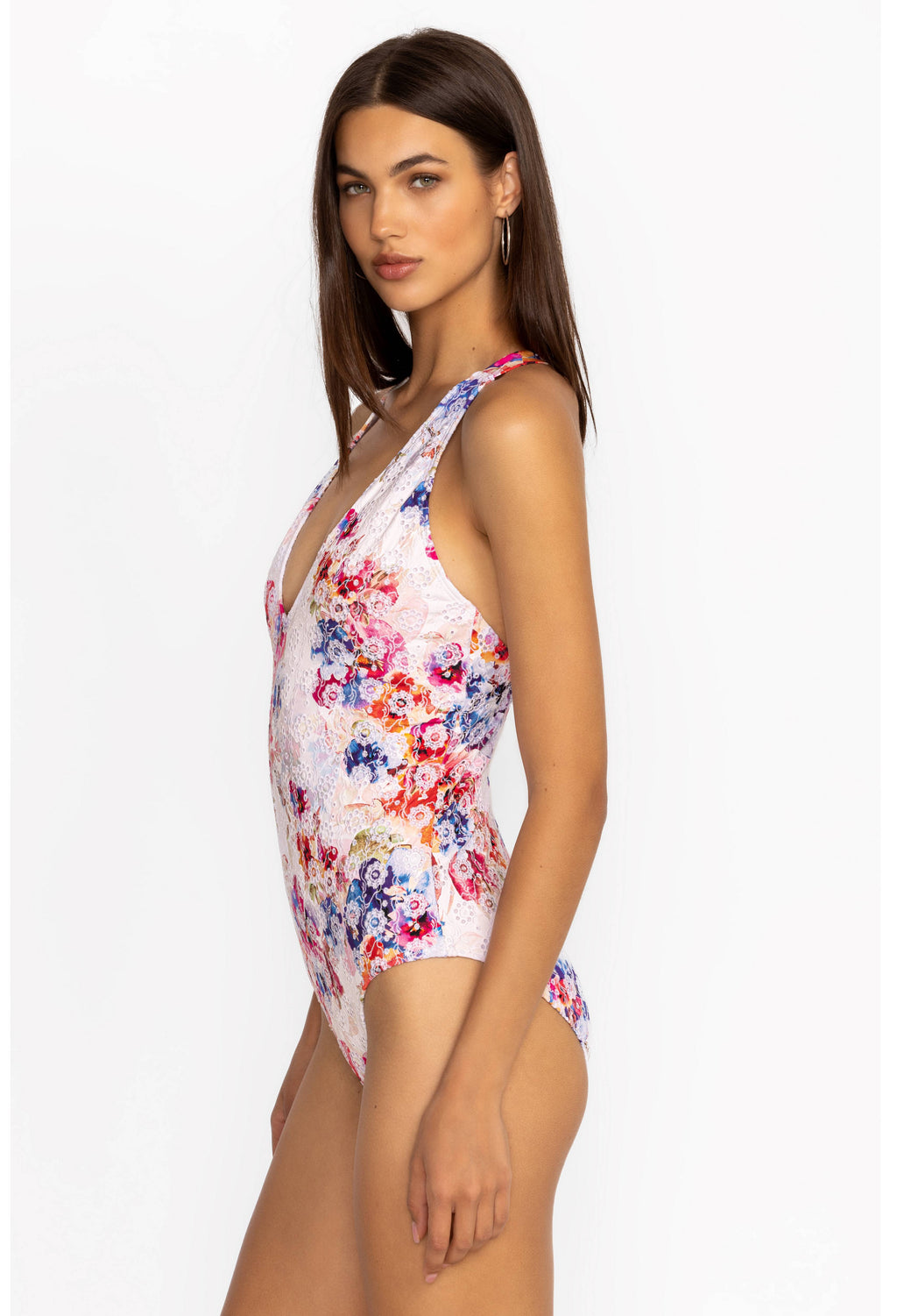 Summer Days Eyelet Crossback Onepiece