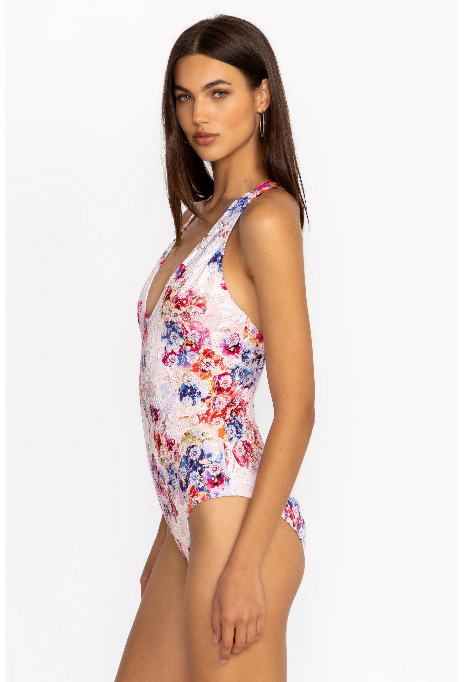 Summer Days Eyelet Crossback Onepiece
