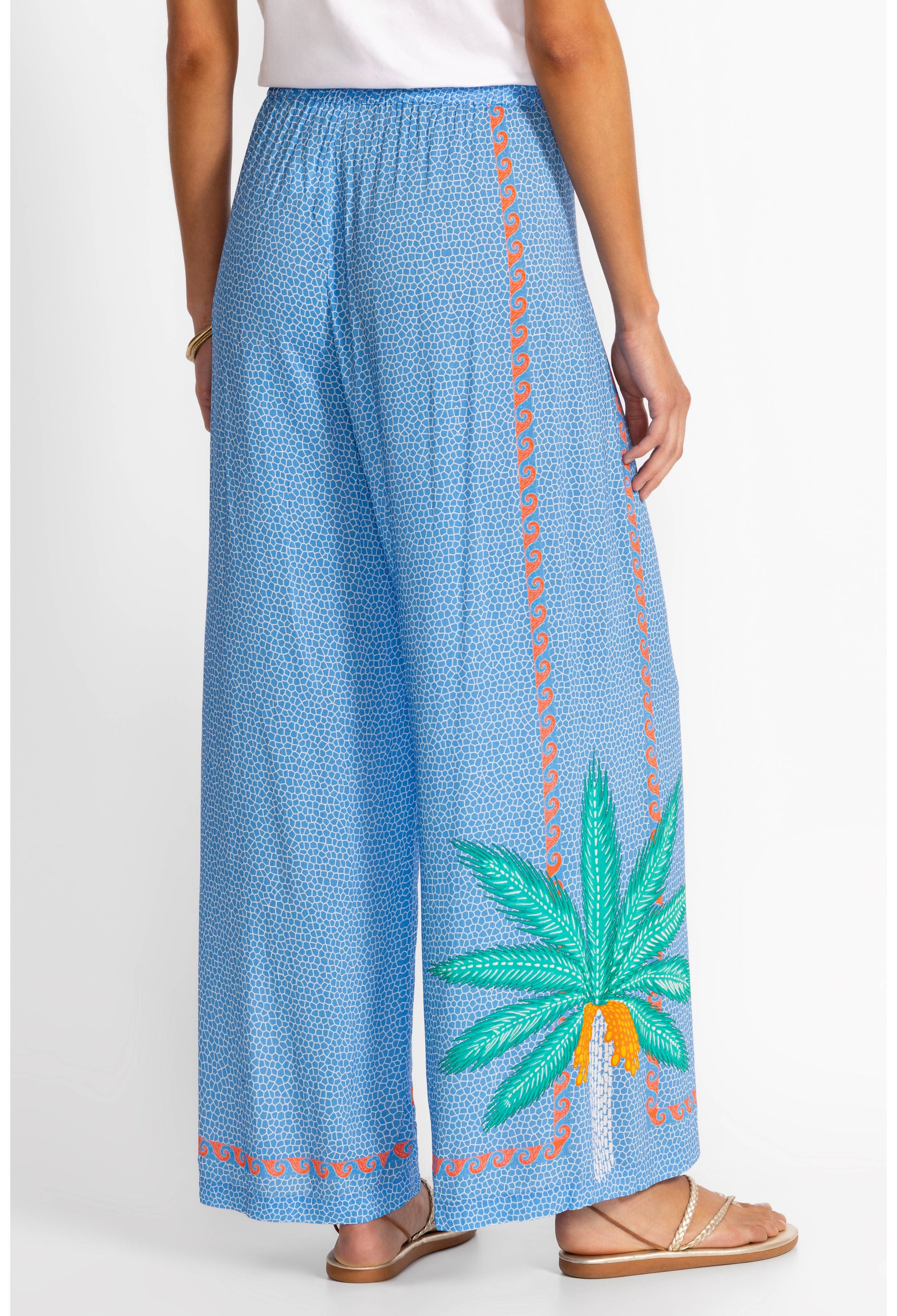 Paolita Pagalle Trousers - Ocean