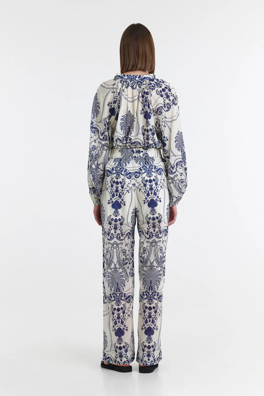 Ippoliti Pant - Blue