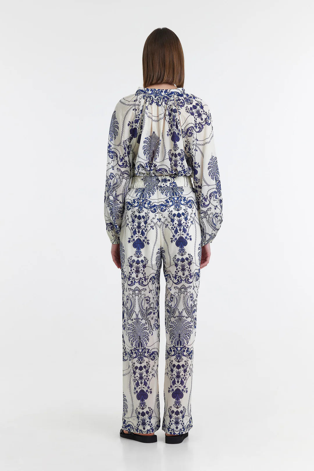 Ippoliti Pant - Blue