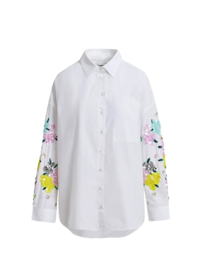 Gracie Embellished Sleeve Shirt
