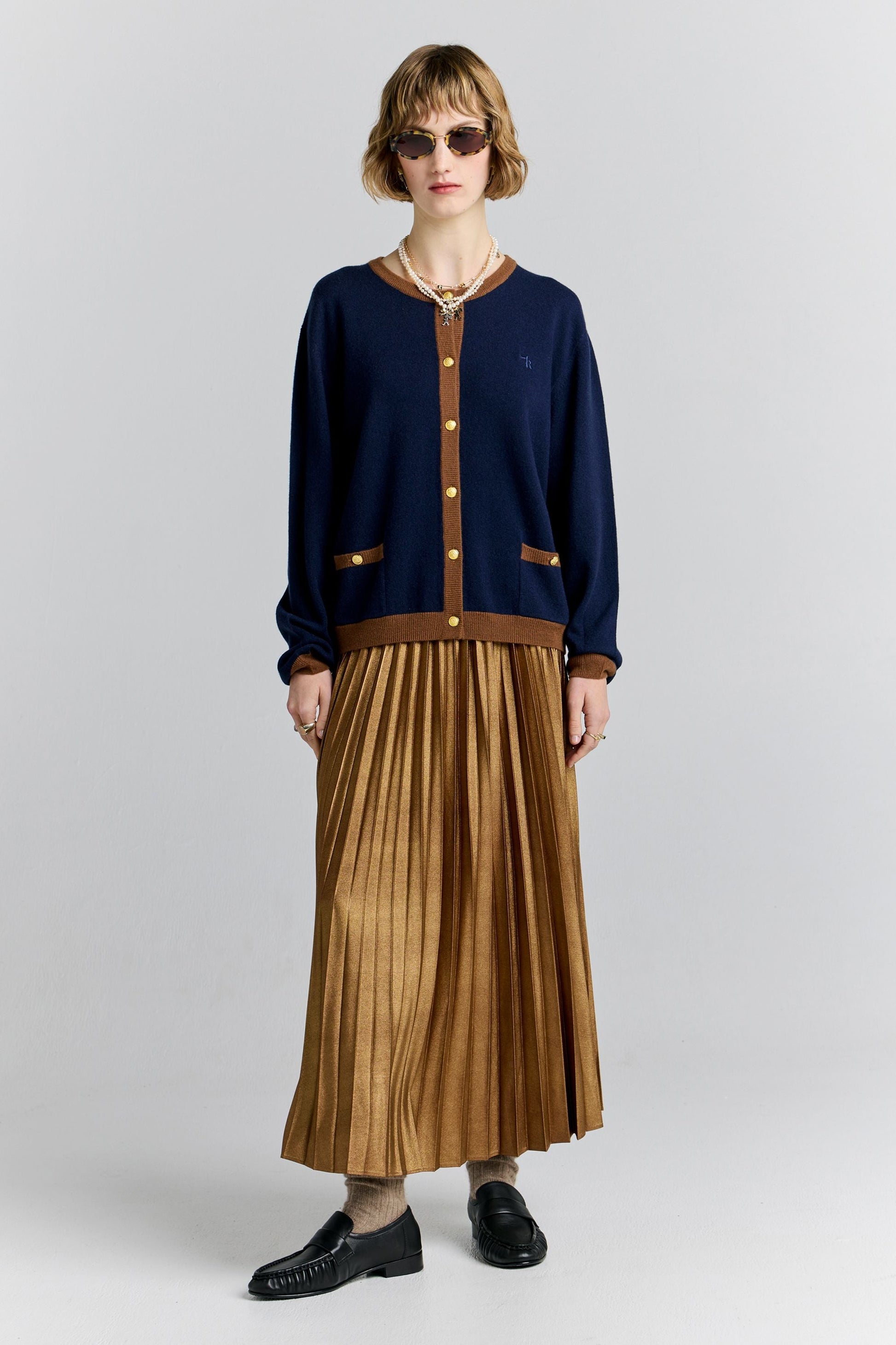 Marie Cardigan - Navy