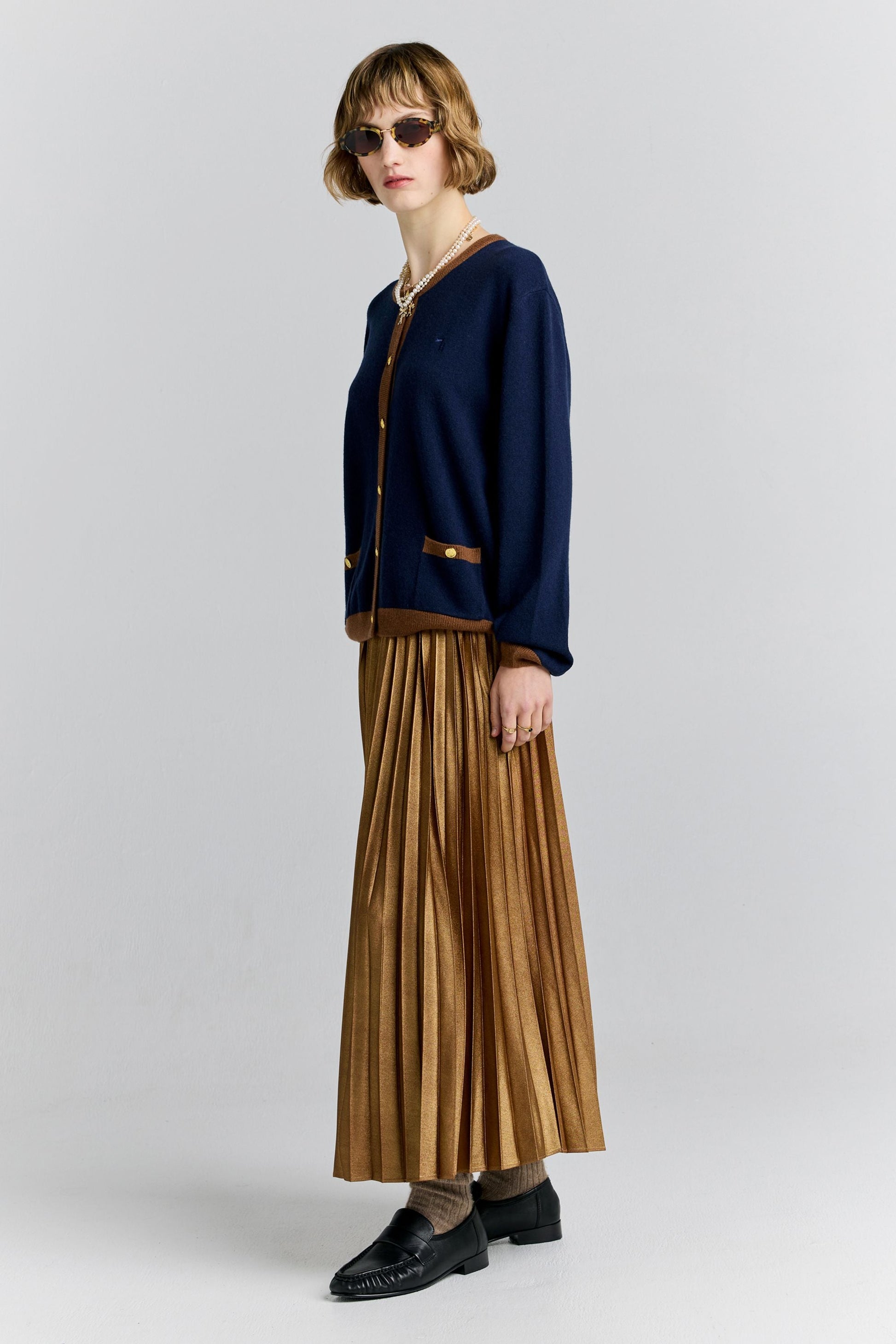 Marie Cardigan - Navy