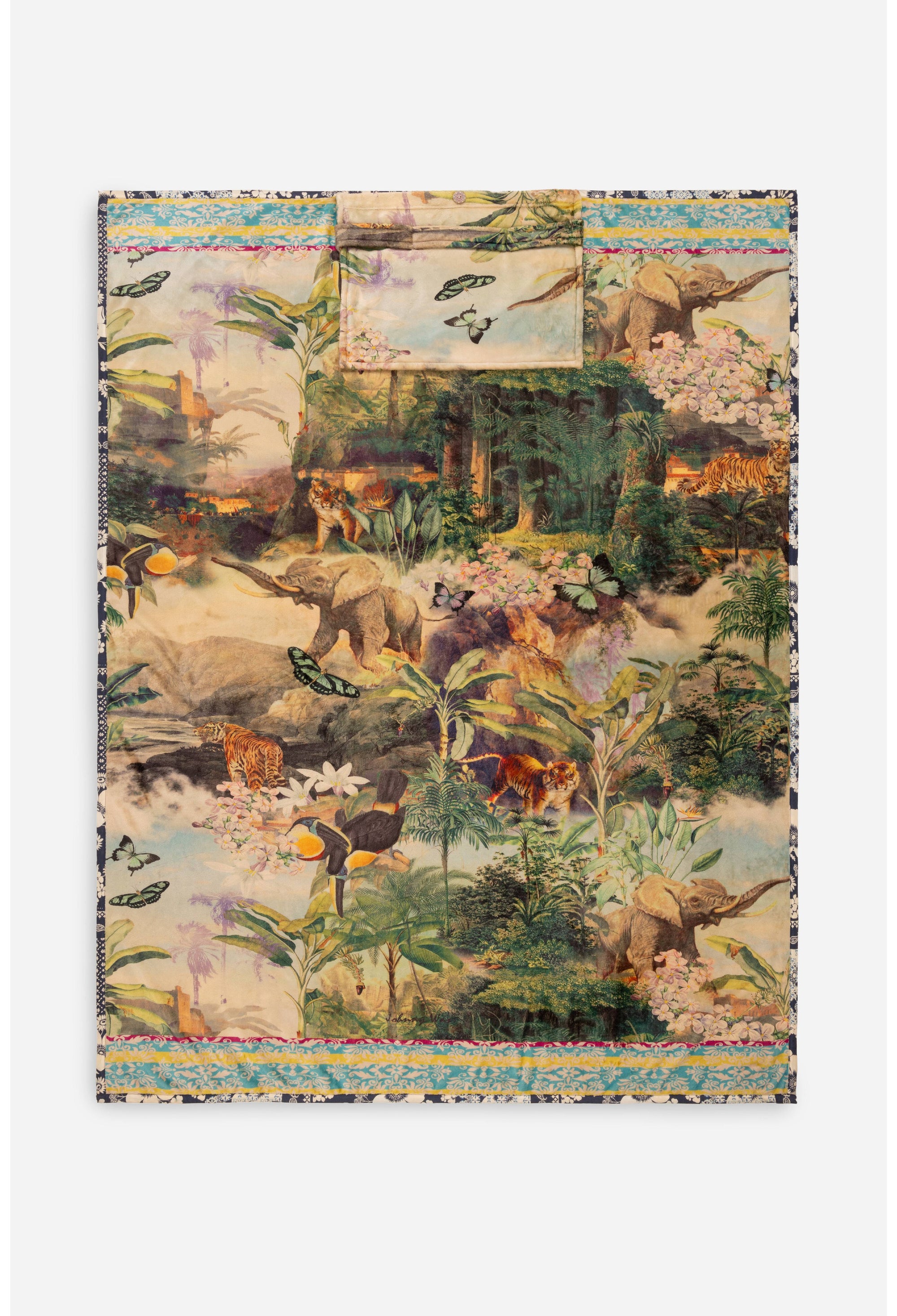 Rawi Scarf Print Travel Blanket