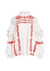 Celli White/Red Embroidered Shirt