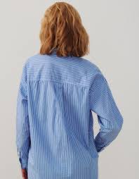 Zatybay Shirt - Aqua Stripes