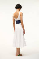 Rig Dress - White/Navy