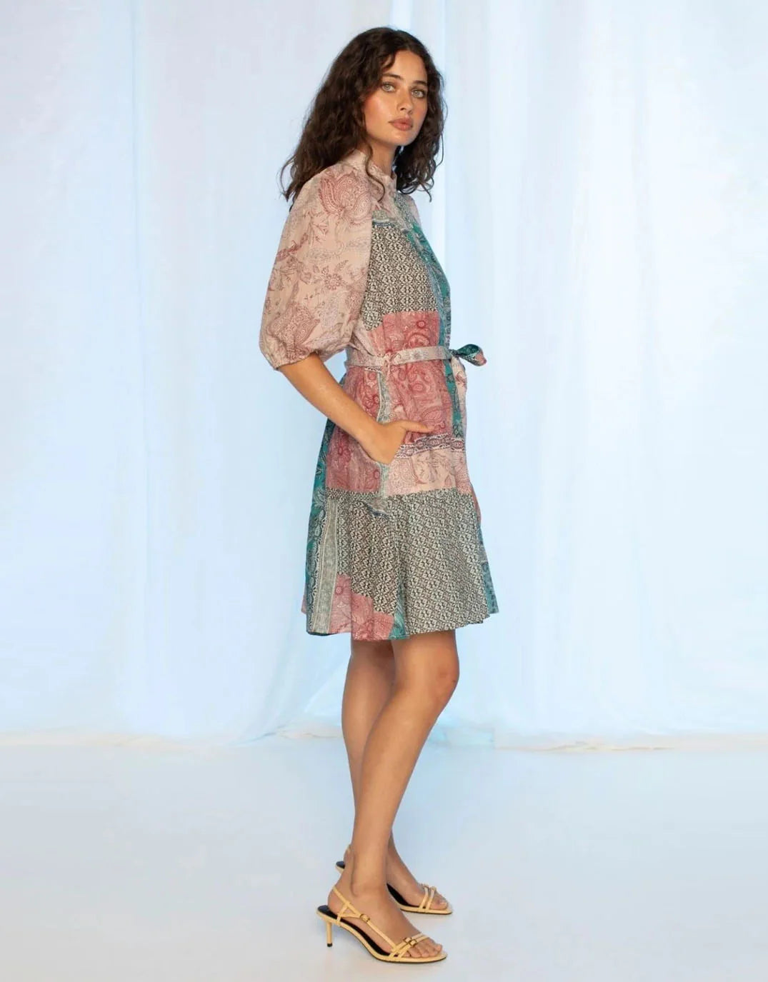 Holly Dress - Paisley Mosaic