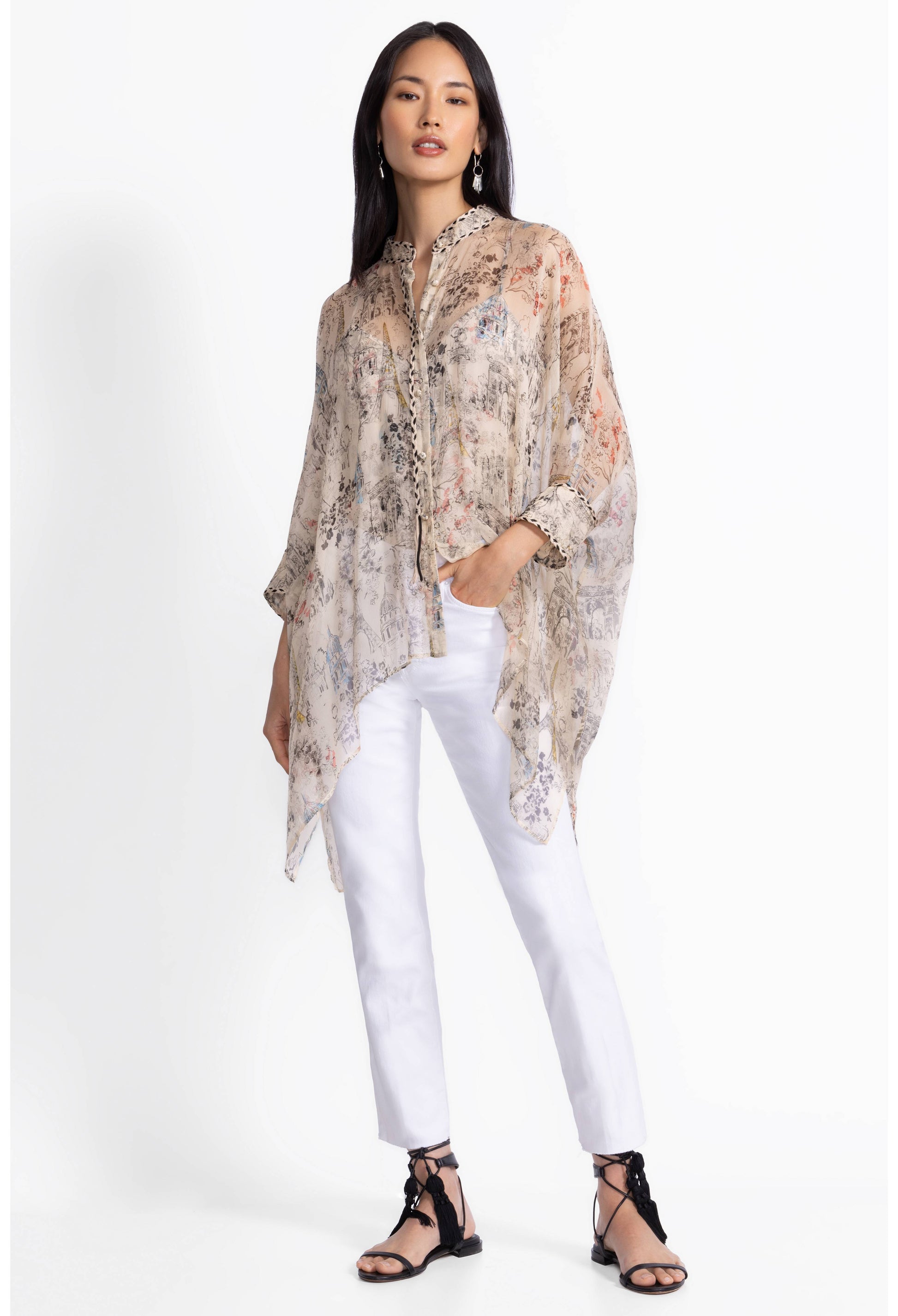 Katia Oversized  Blouse - Louise S/M