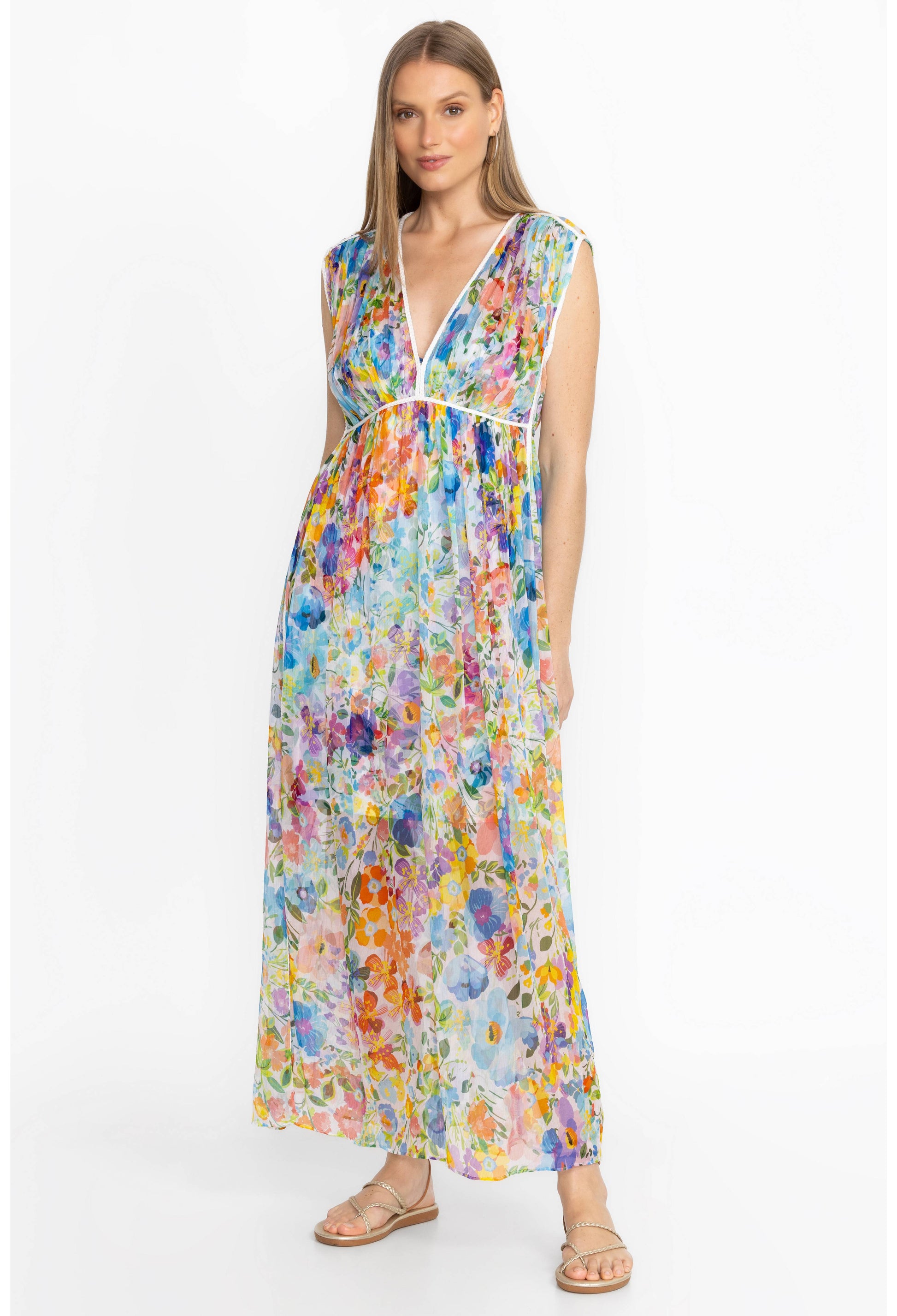 Dylane Maxi Dress - Wild Blooms